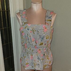 Spartina 449 Floral Patterned Top